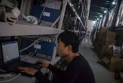 A state-of-the-art mining farm showcasing advanced ASIC miners
